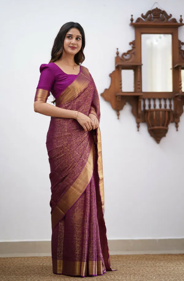 Banarasi_Soft_Silk_MAGENTA_Premium-Fancy_Saree_With_Blouse_For_Women