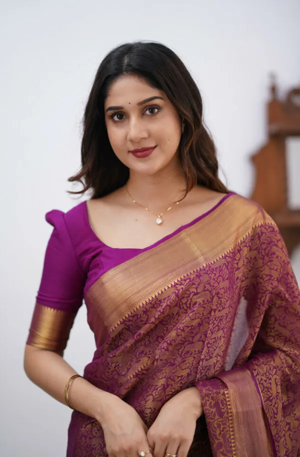Banarasi_Soft_Silk_MAGENTA_Premium-Fancy_Saree_With_Blouse_For_Women