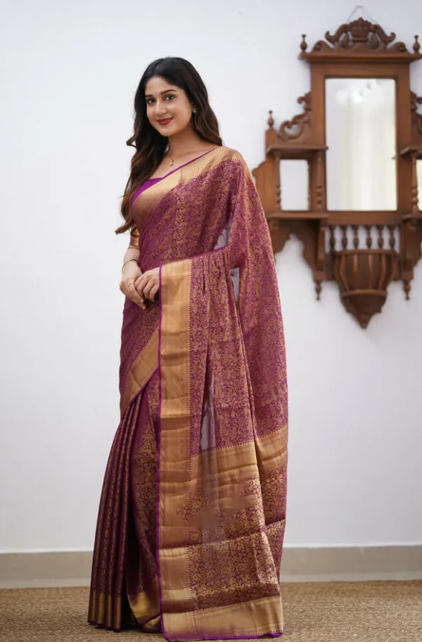 Banarasi_Soft_Silk_MAGENTA_Premium-Fancy_Saree_With_Blouse_For_Women