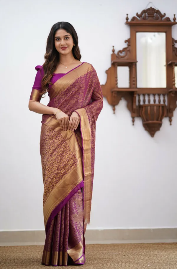 Banarasi_Soft_Silk_MAGENTA_Premium-Fancy_Saree_With_Blouse_For_Women