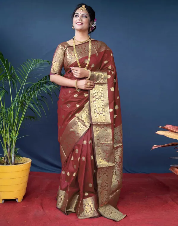 Banarasi_Soft_Silk_Maroon_Premium-Fancy_Saree_With_Blouse_For_Women