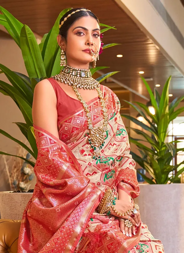 Banarasi_Soft_Silk_CREAM_Premium-Fancy_Saree_With_Blouse_For_Women