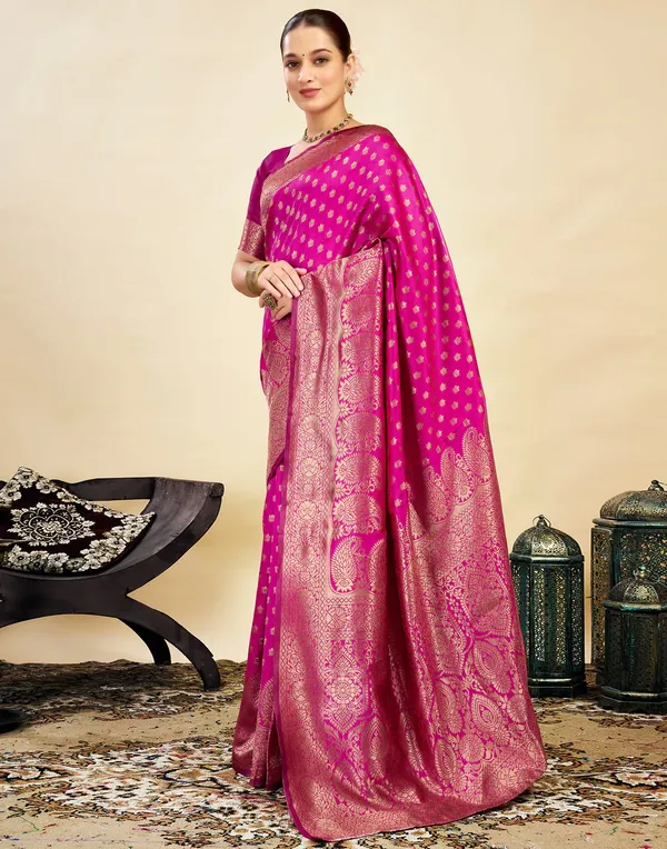 Banarasi_Soft_Silk_Rani_Premium-Fancy_Saree_With_Blouse_For_Women