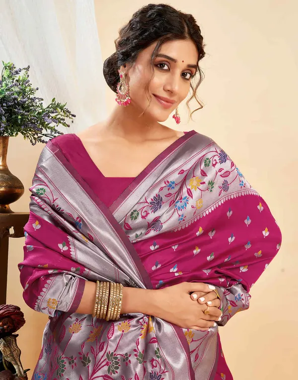 Banarasi_Soft_Silk_Rani_Premium-Fancy_Saree_With_Blouse_For_Women