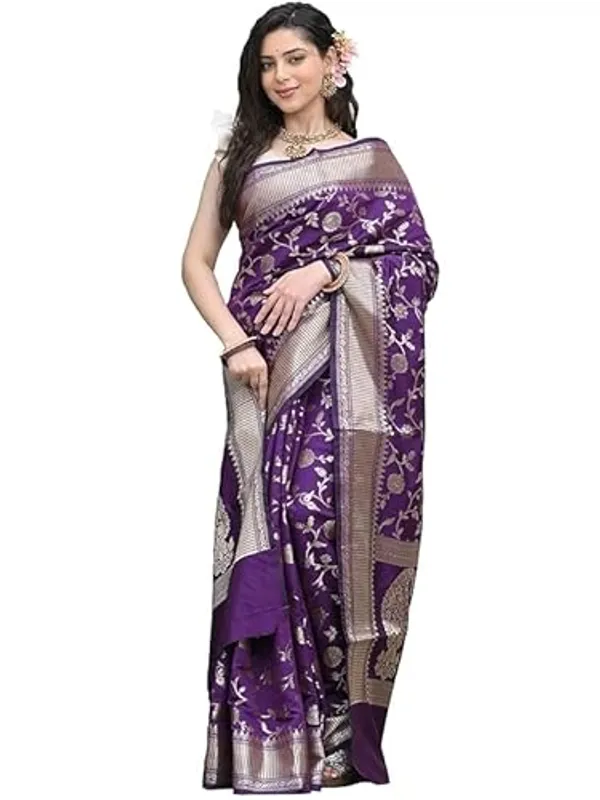Banarasi_Soft_Silk_Wine_Premium-Fancy_Saree_With_Blouse_For_Women