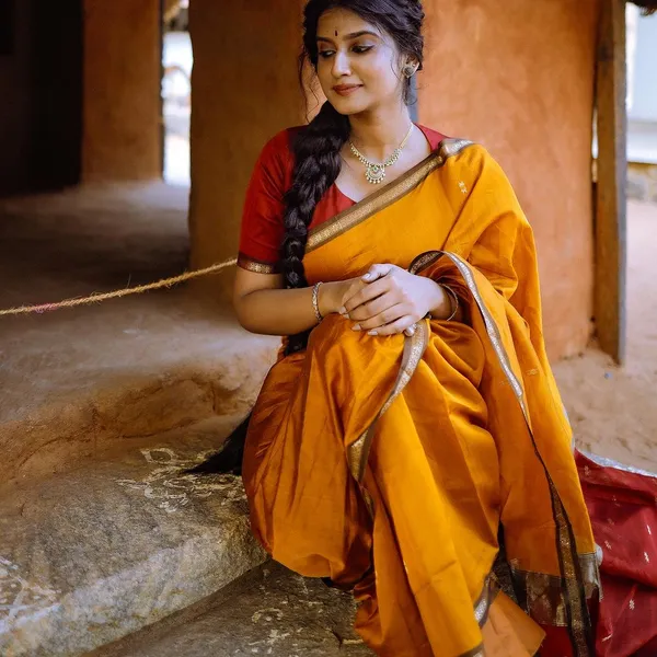 Banarasi_Soft_Silk_YELLOW-RED_Premium-Fancy_Saree_With_Blouse_For_Women