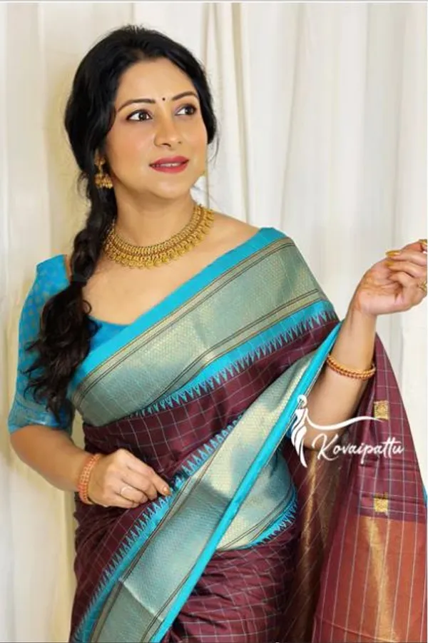 Banarasi_Soft_Silk_COFFEE-SKY_Premium-Fancy_Saree_With_Blouse_For_Women