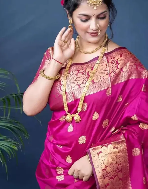 Banarasi_Soft_Silk_Rani_Premium-Fancy_Saree_With_Blouse_For_Women