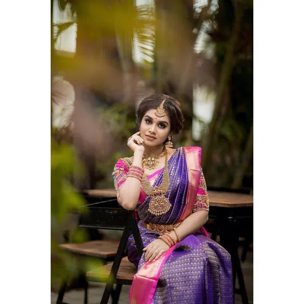 Banarasi_Soft_Silk_PURPLE-RANI_Premium-Fancy_Saree_With_Blouse_For_Women