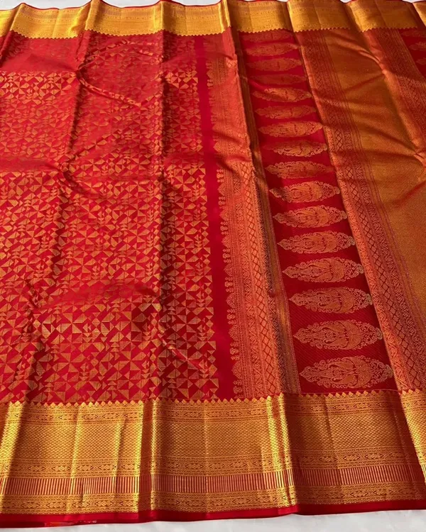 Banarasi_Soft_Silk_RED_Premium-Fancy_Saree_With_Blouse_For_Women