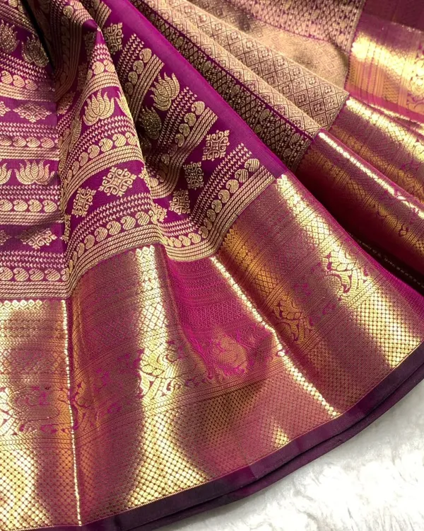 Banarasi_Soft_Silk_WINE_Premium-Fancy_Saree_With_Blouse_For_Women