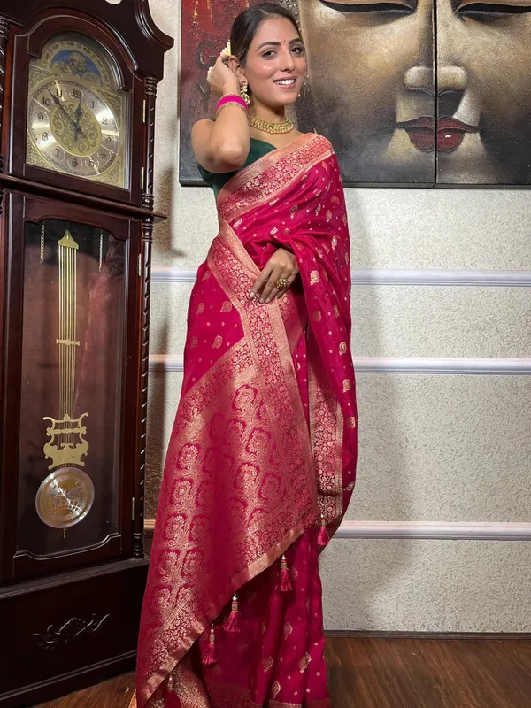 Banarasi_Soft_Silk_PINK_Premium-Fancy_Saree_With_Blouse_For_Women