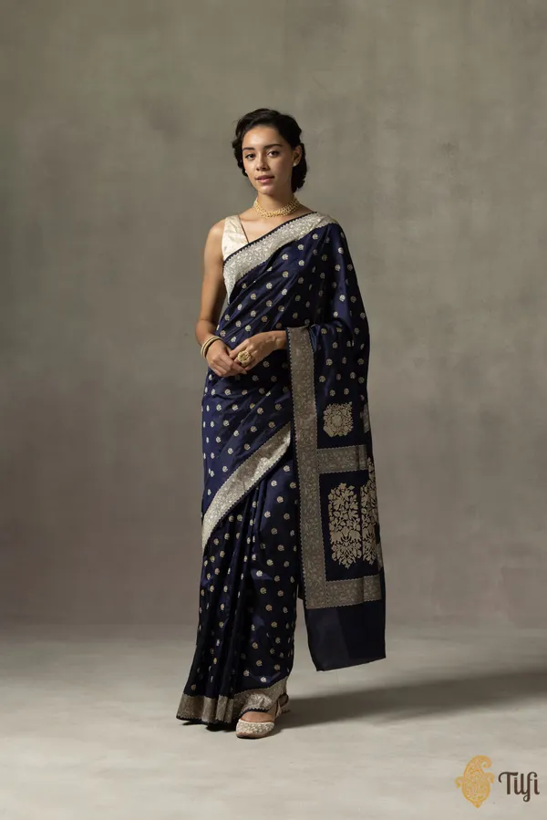 Banarasi_Soft_Silk_BLUE_Premium-Fancy_Saree_With_Blouse_For_Women