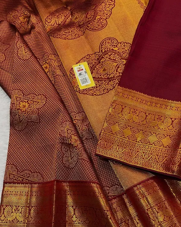 Banarasi_Soft_Silk_MAROON_Premium-Fancy_Saree_With_Blouse_For_Women