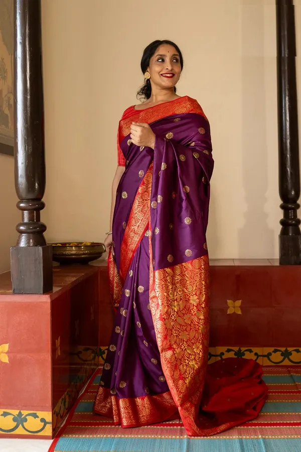 Banarasi_Soft_Silk_WINE-RED_Premium-Fancy_Saree_With_Blouse_For_Women