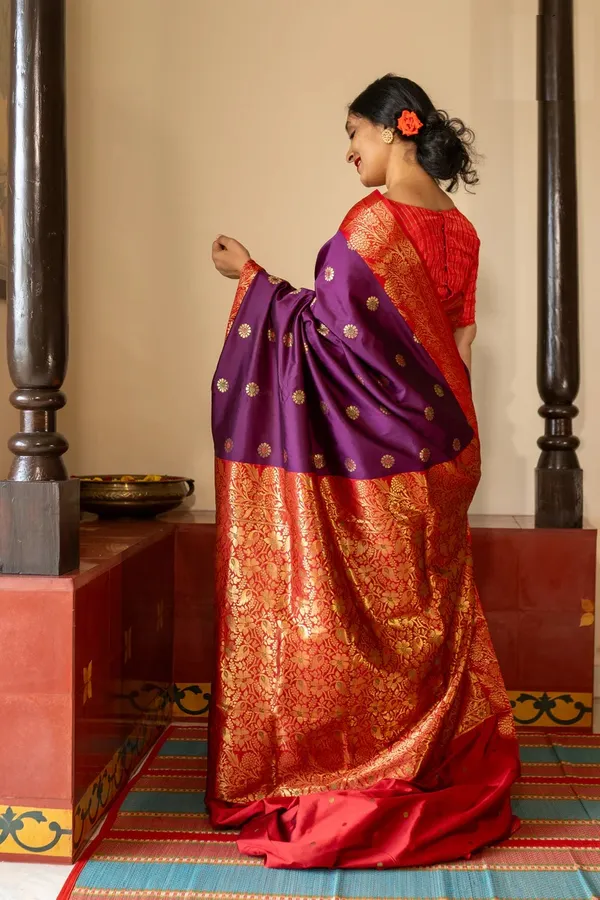 Banarasi_Soft_Silk_WINE-RED_Premium-Fancy_Saree_With_Blouse_For_Women