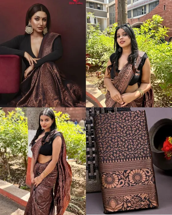 Banarasi_Soft_Silk_Black_Premium-Fancy_Saree_With_Blouse_For_Women