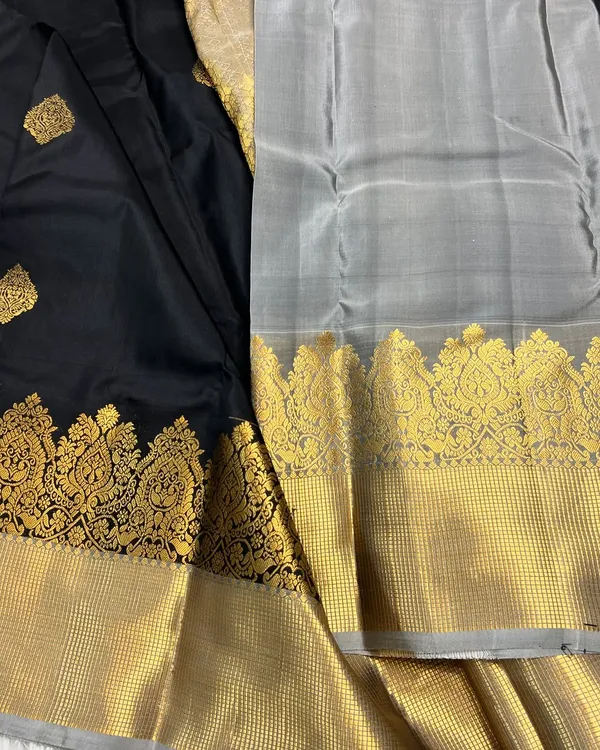 Banarasi_Soft_Silk_BLACK_Premium-Fancy_Saree_With_Blouse_For_Women