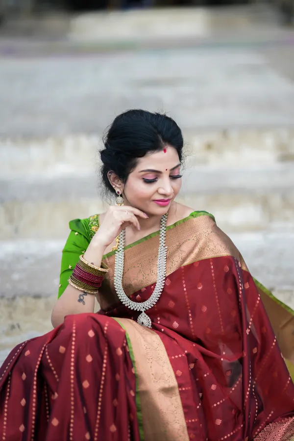 Banarasi_Soft_Silk_COFFEE_Premium-Fancy_Saree_With_Blouse_For_Women