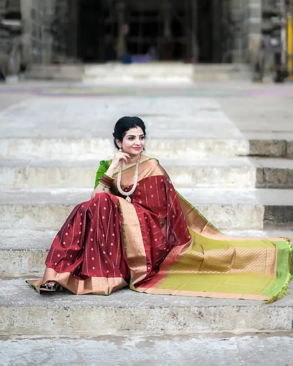 Banarasi_Soft_Silk_COFFEE_Premium-Fancy_Saree_With_Blouse_For_Women