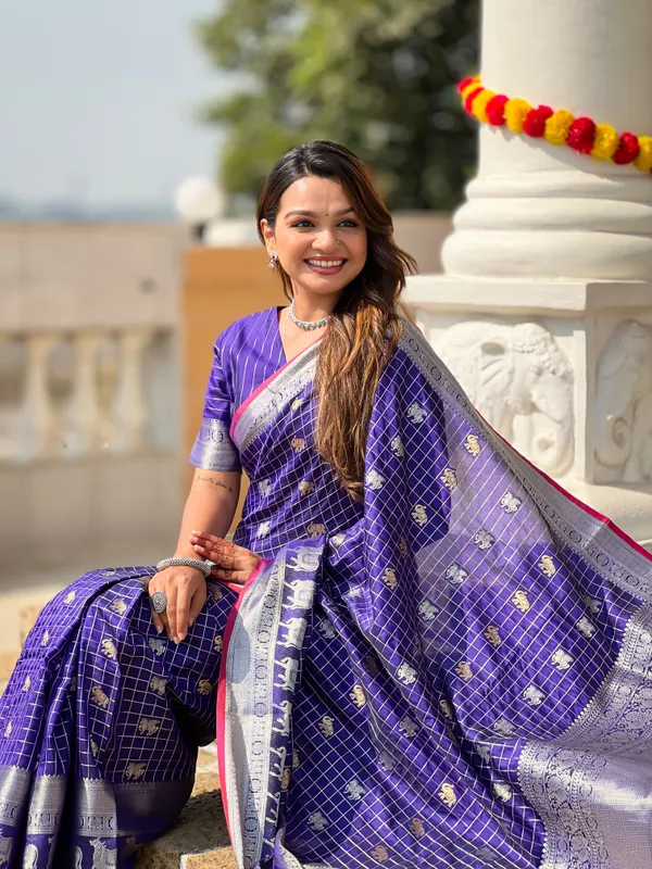 Banarasi_Soft_Silk_ROYAL-BLUE_Premium-Fancy_Saree_With_Blouse_For_Women