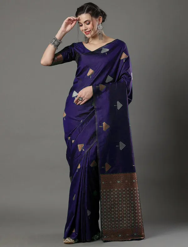 Banarasi_Soft_Silk_PURPLE_Premium-Fancy_Saree_With_Blouse_For_Women