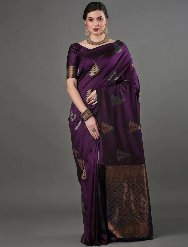 Banarasi_Soft_Silk_PURPLE_Premium-Fancy_Saree_With_Blouse_For_Women