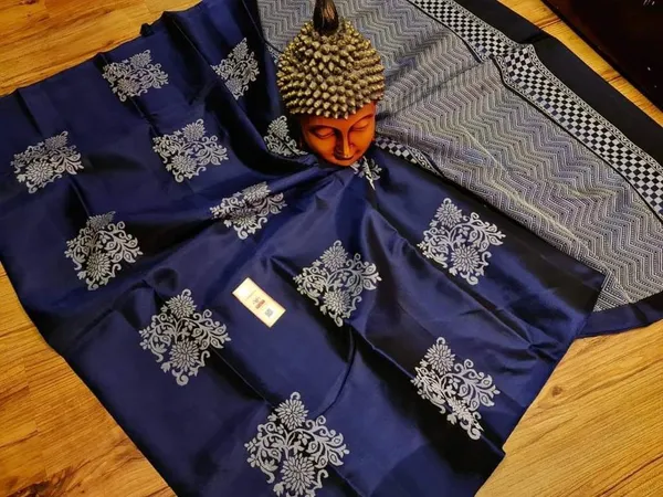 Banarasi_Soft_Silk_NAVY-BLUE_Premium-Fancy_Saree_With_Blouse_For_Women