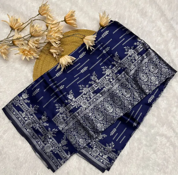 Banarasi_Soft_Silk_NAVY-BLUE_Premium-Fancy_Saree_With_Blouse_For_Women