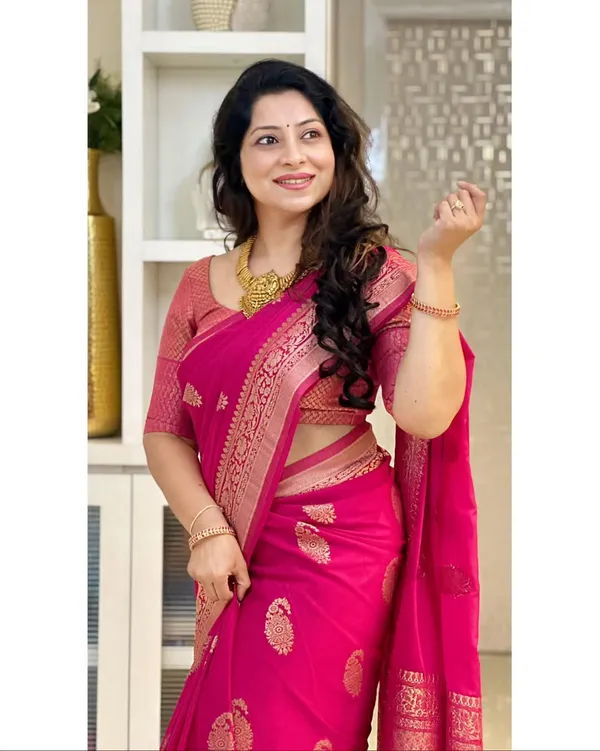 Banarasi_Soft_Silk_PINK_Premium-Fancy_Saree_With_Blouse_For_Women