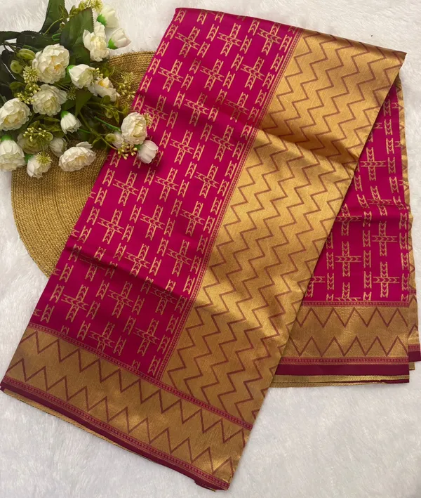 Banarasi_Soft_Silk_GAJARI_Premium-Fancy_Saree_With_Blouse_For_Women