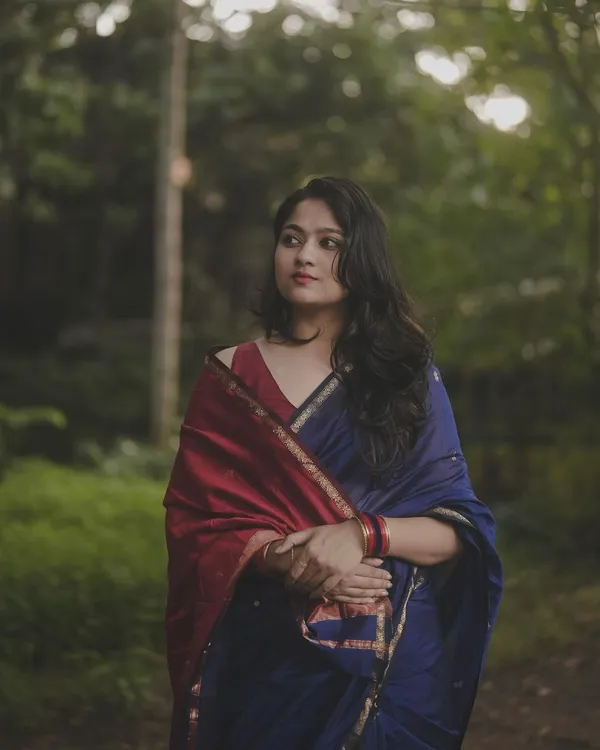 Banarasi_Soft_Silk_BLUE-RED_Premium-Fancy_Saree_With_Blouse_For_Women