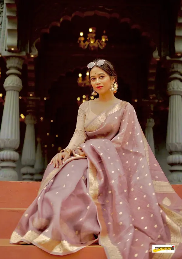 Pure_Soft_Cotton_BABY-PINK_Premium-Fancy_Saree_With_Blouse_For_Women