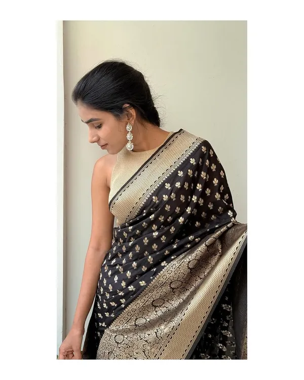 Banarasi_Soft_Silk_BLACK_Premium-Fancy_Saree_With_Blouse_For_Women