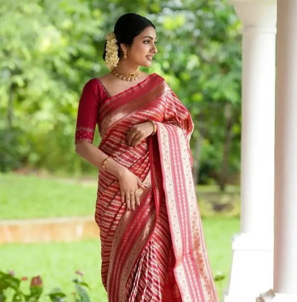 Banarasi_Soft_Silk_MAROON_Premium-Fancy_Saree_With_Blouse_For_Women