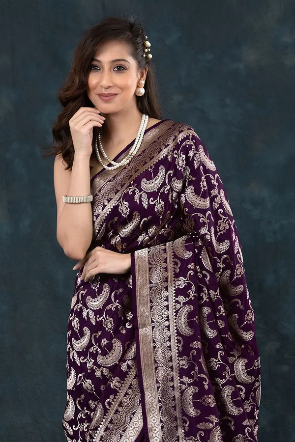 Banarasi_Soft_Silk_PURPLE_Premium-Fancy_Saree_With_Blouse_For_Women
