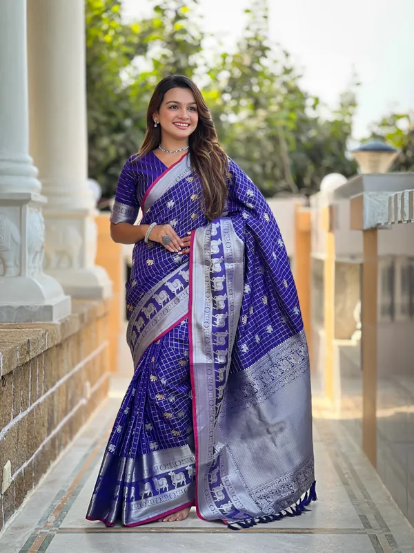 Banarasi_Soft_Silk_ROYAL-BLUE_Premium-Fancy_Saree_With_Blouse_For_Women