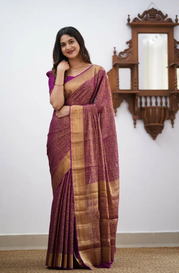 Banarasi_Soft_Silk_MAGENTA_Premium-Fancy_Saree_With_Blouse_For_Women