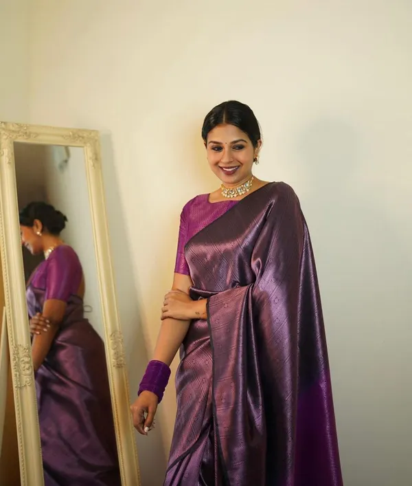 Banarasi_Soft_Silk_WINE_Premium-Fancy_Saree_With_Blouse_For_Women