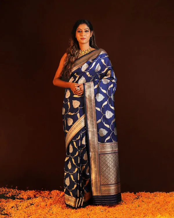 Banarasi_Soft_Silk_NAVY-BLUE_Premium-Fancy_Saree_With_Blouse_For_Women