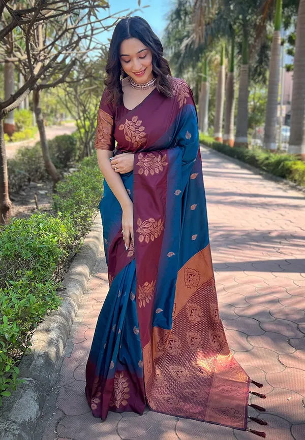 Banarasi_Soft_Silk_MORPINCH_Premium-Fancy_Saree_With_Blouse_For_Women