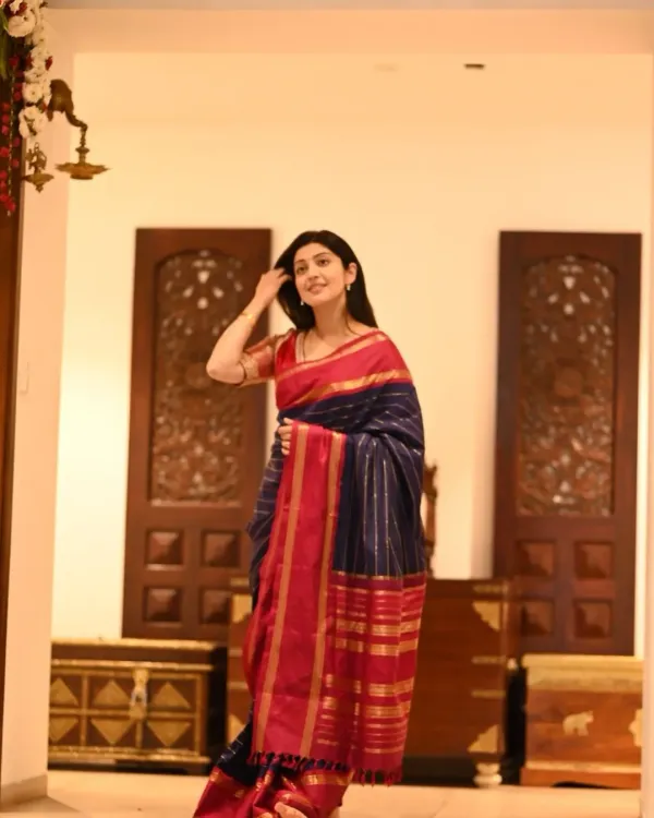 Banarasi_Soft_Silk_BLACK-MAROON_Premium-Fancy_Saree_With_Blouse_For_Women