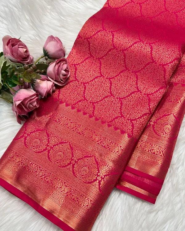 Banarasi_Soft_Silk_GAJARI_Premium-Fancy_Saree_With_Blouse_For_Women