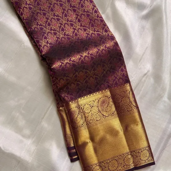 Banarasi_Soft_Silk_WINE_Premium-Fancy_Saree_With_Blouse_For_Women