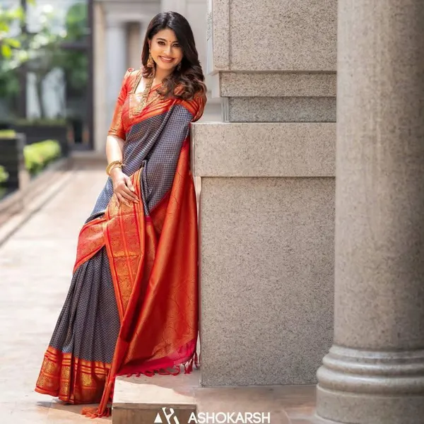 Banarasi_Soft_Silk_BLUE-RED_Premium-Fancy_Saree_With_Blouse_For_Women