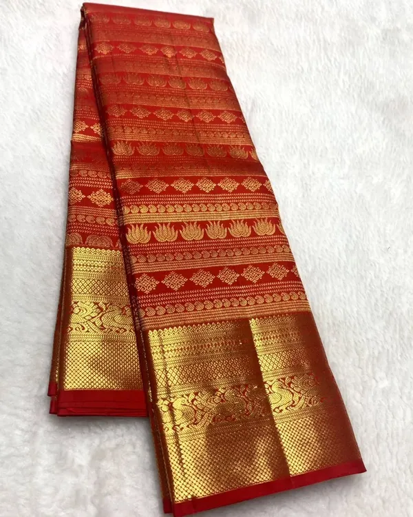 Banarasi_Soft_Silk_RED_Premium-Fancy_Saree_With_Blouse_For_Women