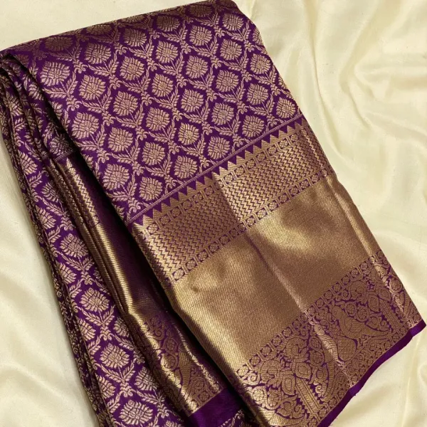 Banarasi_Soft_Silk_WINE_Premium-Fancy_Saree_With_Blouse_For_Women