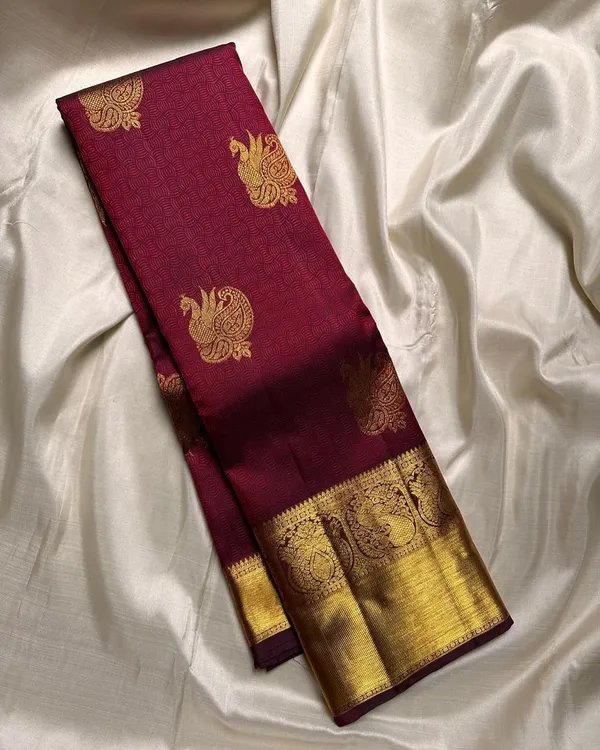 Banarasi_Soft_Silk_MAROON_Premium-Fancy_Saree_With_Blouse_For_Women