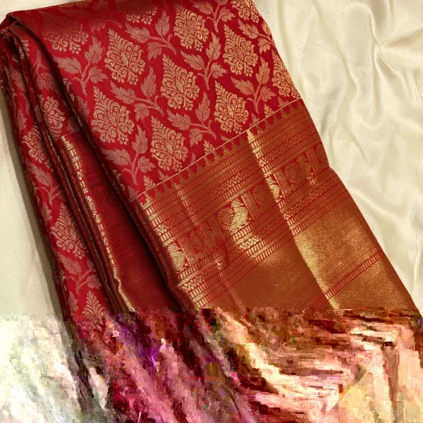 Banarasi_Soft_Silk_RED_Premium-Fancy_Saree_With_Blouse_For_Women