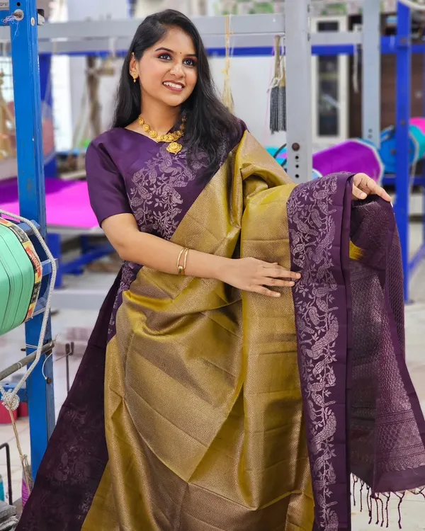 Banarasi_Soft_Silk_MUSTERD-PURPLE_Premium-Fancy_Saree_With_Blouse_For_Women